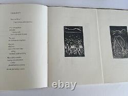 SPOOR 2 issues ART POETRY prints, Ten Crow Press, Ed Cain (editor) SIGNED