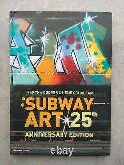 SUBWAY ART 25th ANNIVERSARY EDITION 2009. ONE EDITION. RARE. SOLD OUT