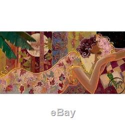 Sabzi Love And Poetry Giclee On Canvas