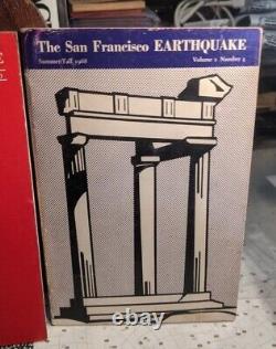 San Francisco Earthquake #1-4 Ferlinghetti Ginsberg Burroughs Carl Solomon ++