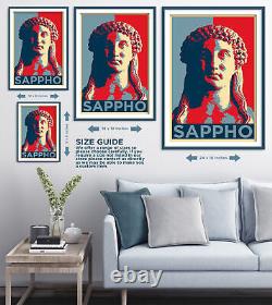 Sappho Art Print Hope Photo Poster Gift Feminist Poetry
