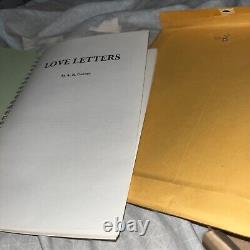 Script Love Letters by A R Gurney from Playwright Personal Library of Tad Mosel