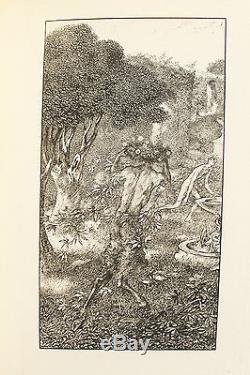 Sensitive Plant RARE 1898 1st Ed. Laurence Housman, Shelley, Art Nouveau Binding