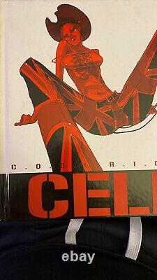 Signed COOLRIDER, Celia Calle Book 1 (2010, Hardcover) & 2 postcards