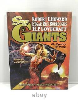 Songs of Giants The Poetry of Pulp Lovecraft Howard Burroughs #53 Of 1000 Rare