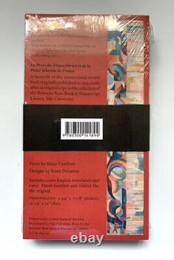 Sonia Delaunay Blaise Cendrars La Prose du Transsiberien OUT OF PRINT with Photo