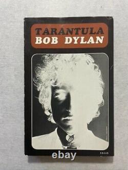 TARANTULA Bob Dylan Book Poetry First Printing Edition Poems 1966 1971 RARE EUC