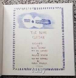 THE BLUE GUITAR Etchings by David Hockney, Poetry by Wallace Stevens Pre-Owned