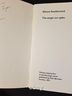 THE MAGIC SUN SPINS Poetry. Signed. Ellease Sutherland 1975 Second Edition