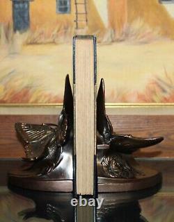 THE TREASURE OF THE HUMBLE 3/4 leather Antique Fine Binding Art Nouveau