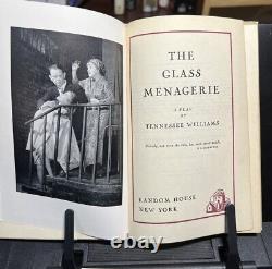 Tennessee Williams The Glass Menagerie First Edition 1945 Book Play Broadway