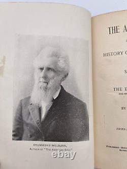 The American Epic by Drummond Welburn Historic Book of Poems 1894 (3rd Printing)