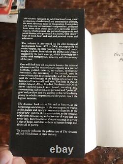 The Arcanes By Jack Hirschman 2006 SIGNED & Inscribed To Poet Betty Johnson