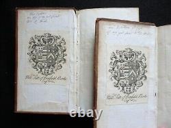 The Art of Engish Poetry by Edward Bysshe (1718) Georgian Poems, Leather Bound