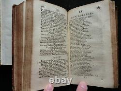 The Art of Engish Poetry by Edward Bysshe (1718) Georgian Poems, Leather Bound