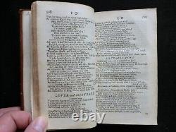 The Art of Engish Poetry by Edward Bysshe (1718) Georgian Poems, Leather Bound