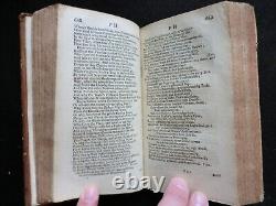 The Art of Engish Poetry by Edward Bysshe (1718) Georgian Poems, Leather Bound