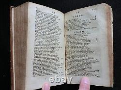 The Art of Engish Poetry by Edward Bysshe (1718) Georgian Poems, Leather Bound