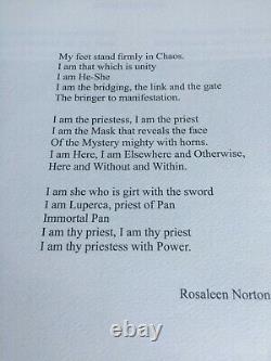 The Art of Rosaleen Norton with poems by Gavin Greenlees
