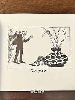 The Deadly Blotter Thoughtful Alphabet-XVII (1st Edition By Edward Gorey)