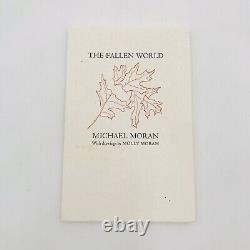 The Fallen World by Michael Moran Paperback 2008 Larkspur Press Poetry Art C&P