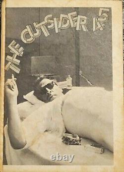 The OUTSIDER 4&5 1969 Avant Garde Poetry and Arts Ginsburg Bukowski Loujon Press