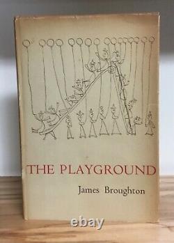 The Playground by James Broughton SIGNED 1949 HC withDJ GOOD condition