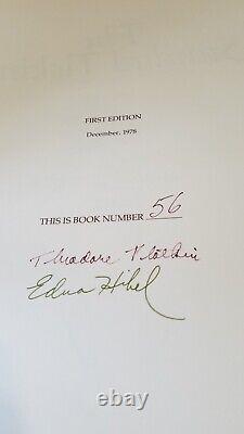 The Sundial Ticking Poems by Theodore Plotkin Art by Edna Hibel 1978 Signed