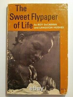 The Sweet Flypaper of Life by Roy DeCarava (SIGNED) and Langston Hughes 1st. Ed