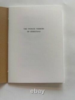 The Twelve Terrors Of Christmas Ltd. Ed. Signed By Edward Gorey & John Updike