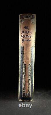 The Works of Christopher Marlowe, 1865, Illuminated Binding, Rare Edition