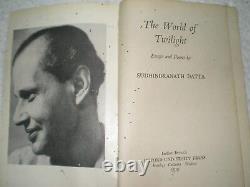 The World Of Twilight Sudhindranath Dutta Rare Book India Poetry Art 1970