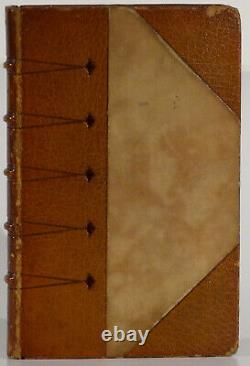 Thomas B. Mosher Amphora poetry/prose collection fine binding 1922 limited ed