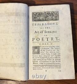 Treatise of the Art of Sinking in Poetry by Martinus Scriblerus