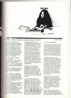 Unit & Poem Machine Dec 1967 Yoko Ono Keele University Underground Arts Magazine
