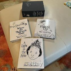 VTG SHEL SILVERSTEIN POEMS AND DRAWING Boxed Set of 3 HB Books Rare (2002)