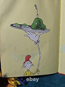 Vintage Beginner Books Green Eggs and Ham by Seuss 1960, Hardcover