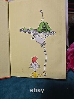 Vintage Beginner Books Green Eggs and Ham by Seuss 1960, Hardcover