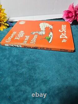 Vintage Beginner Books Green Eggs and Ham by Seuss 1960, Hardcover