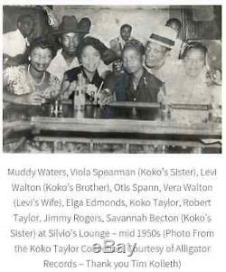 Vintage Bible Koko Taylor Blues Singer Family Chicago Great Migration Art Poems