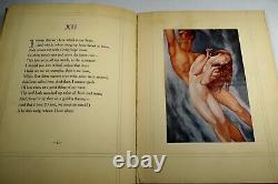 Vintage Book Art Deco Willy Pogany Sensual illustration Barrett Browning Sonnets
