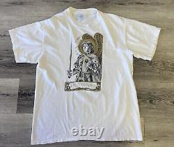 Vintage William Shakespeare shirt large Protectors Angel Defend Us Poetry Art