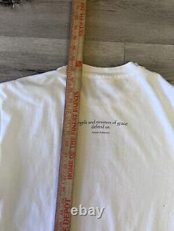 Vintage William Shakespeare shirt large Protectors Angel Defend Us Poetry Art