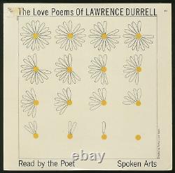 Vinyl Record The Love Poems of Lawrence Durrell Read by the Poet / 1st ed 1962