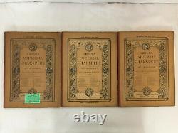 Virtue's Imperial Shakespeare Div 1-9 Edited Illustrated Edition Vintage PB Lot