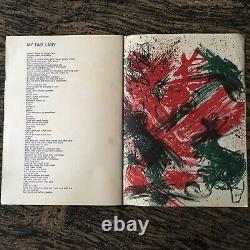 Walasse Ting-My Shit and My Love 10 Poems-1961 exhibition catalogue Signed