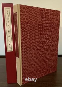 Walter Pater / LIMITED EDITIONS CLUB The Renaissance Studies in Art and Poetry