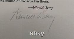 Wendell Berry 11x15.5 Signed and Numbered Poems Broadside Planting Trees