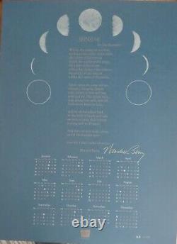 Wendell Berry 19x13 Signed and Numbered Poems Broadside Song 4