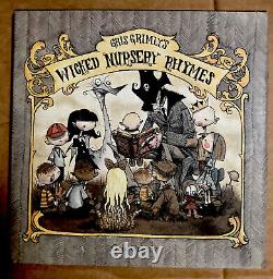 Wicked Nursery Rhymes SIGNED & Personally Inscribed by Gris Grimly 1st Edit. HC